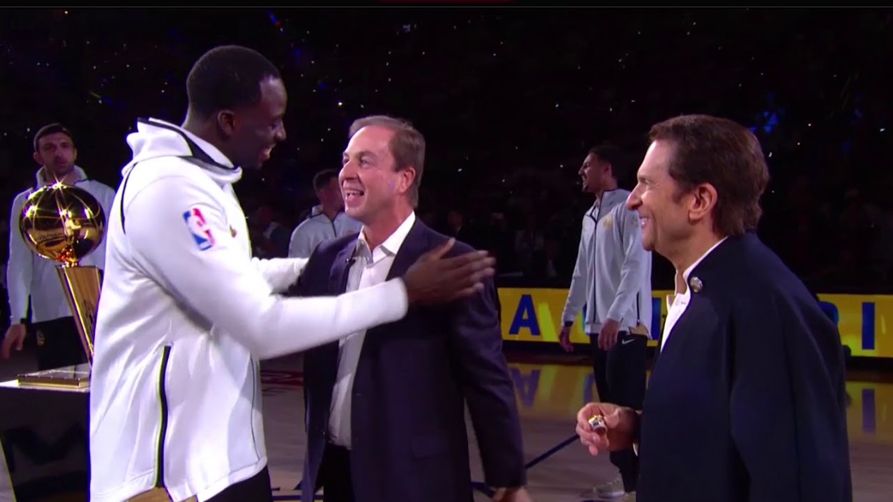 Full Golden State Warriors 2016-17 championship ring ceremony