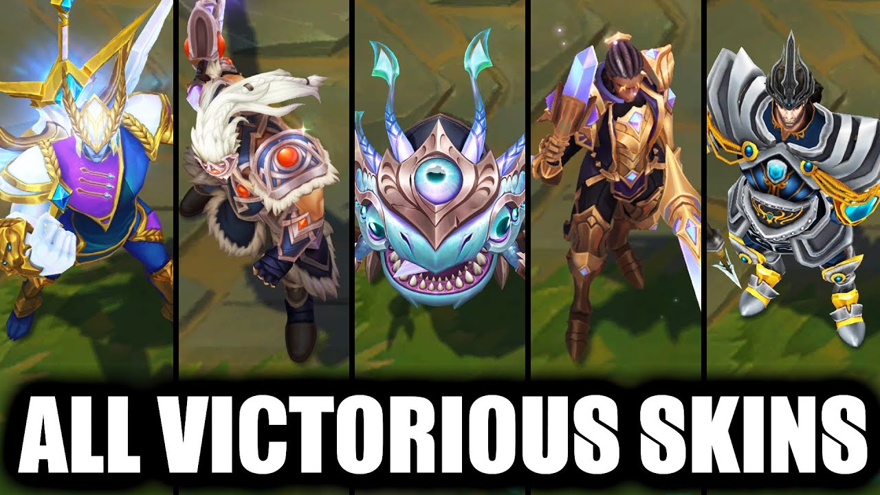 All Victorious Skins From All Ranked Seasons (League of Legends)