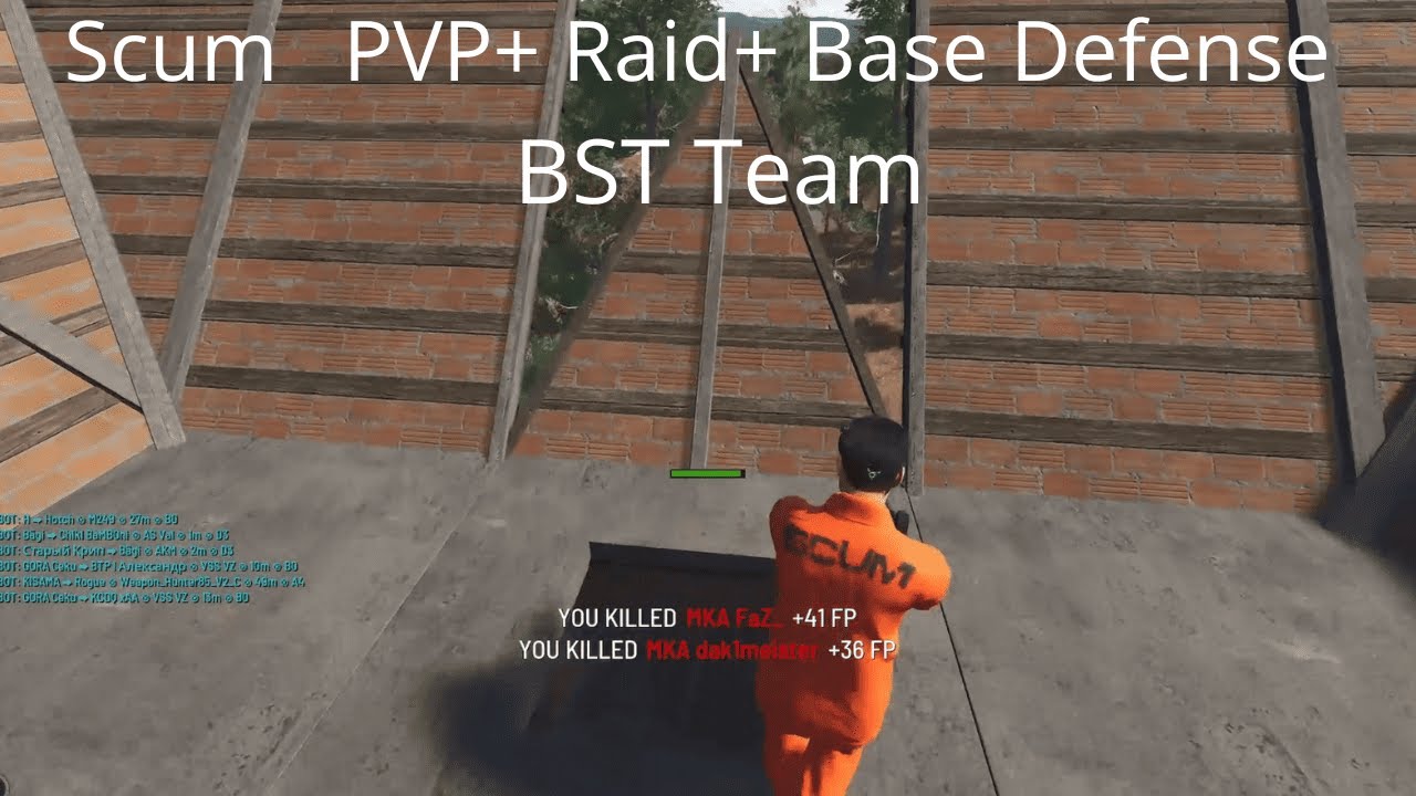 Scum Wipe   PVP+Raid+Base Defense on Showisland   BST Team ITA