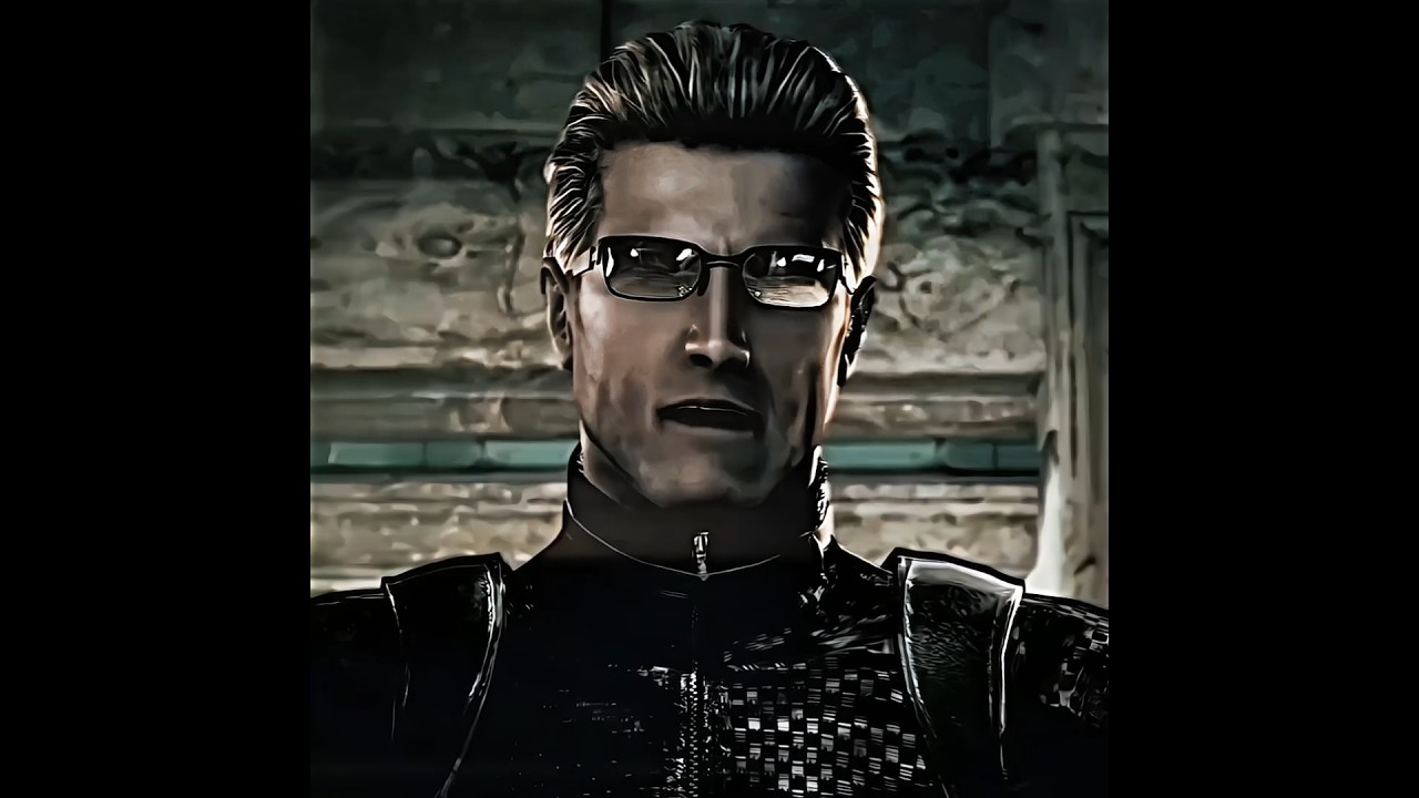 Albert wesker's aura is unmatched #edit #residentevil #shorts