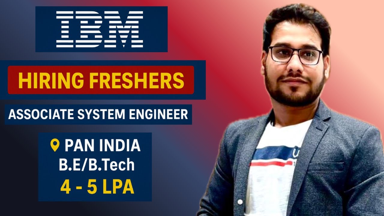 🚨 Big MNC Hiring | IBM Fresher Jobs 2025 | PAN India 🚀