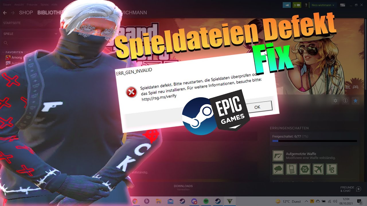 [RageMP] Spieldateien defekt Fix | Jaden Cartez