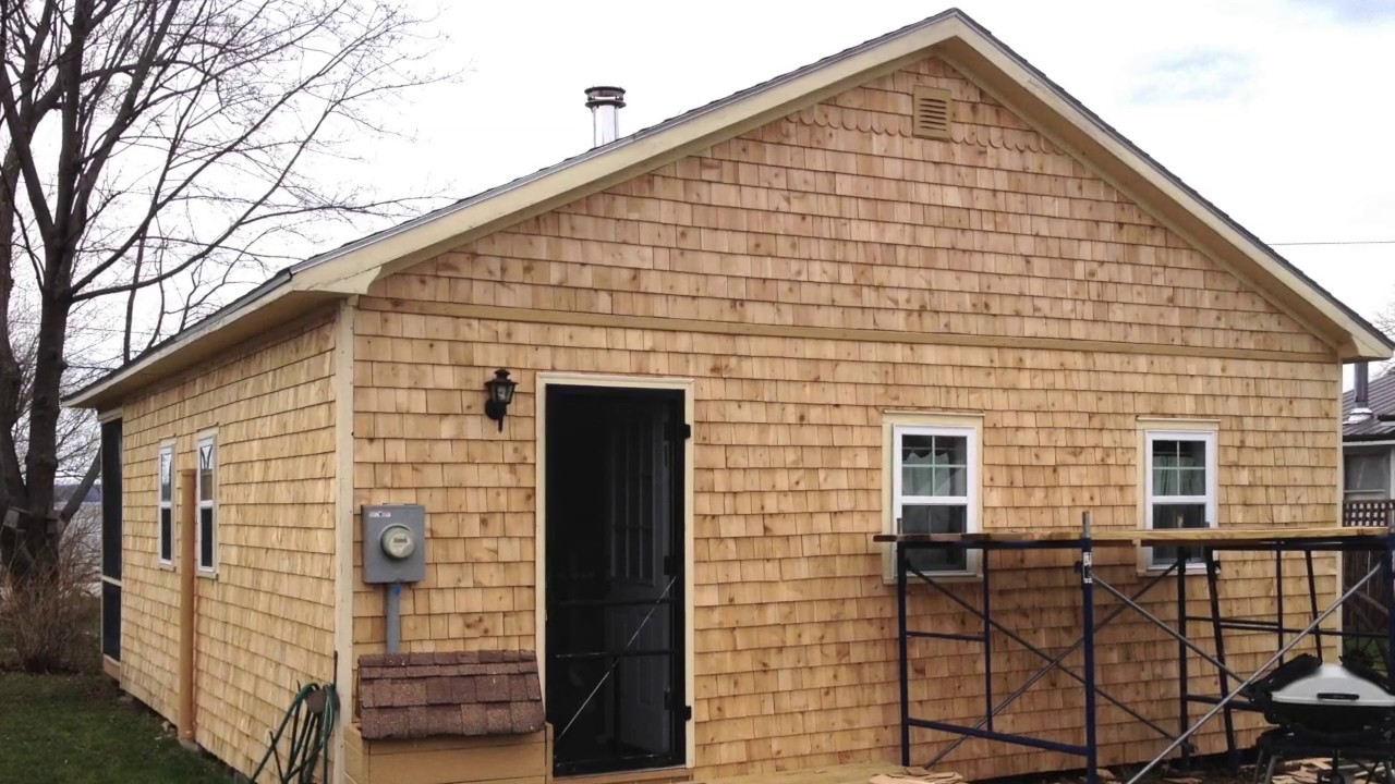 How to Apply Siding to a House: Applying Cedar Shingles