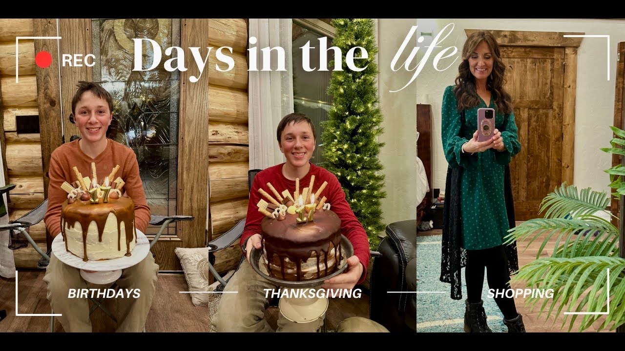 Day In The Life In Alaska / Twins 17th Birthday / Thanksgiving / Dinner Rolls / Food / Shopping