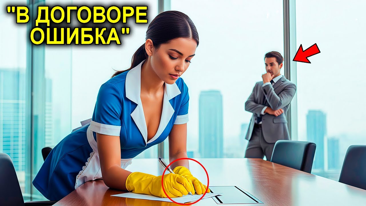 Миллионер Готовил ЗАЯВЛЕНИЕ О Разорении На 8:00 Утра… Но Простая Уборщица Обнаружила Неточность