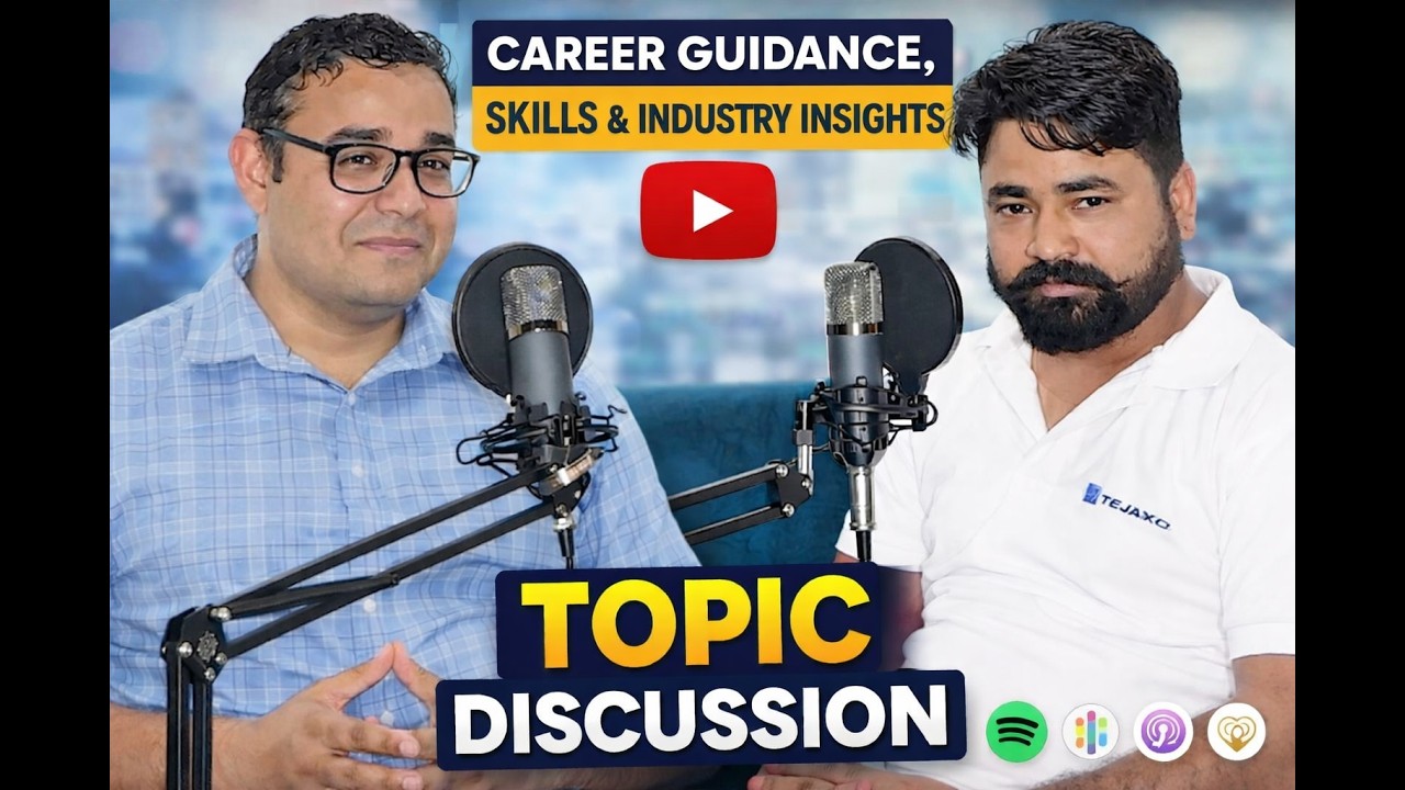 Podcast with Dinesh Kumar | Career Guidance, Skills & Industry Insights