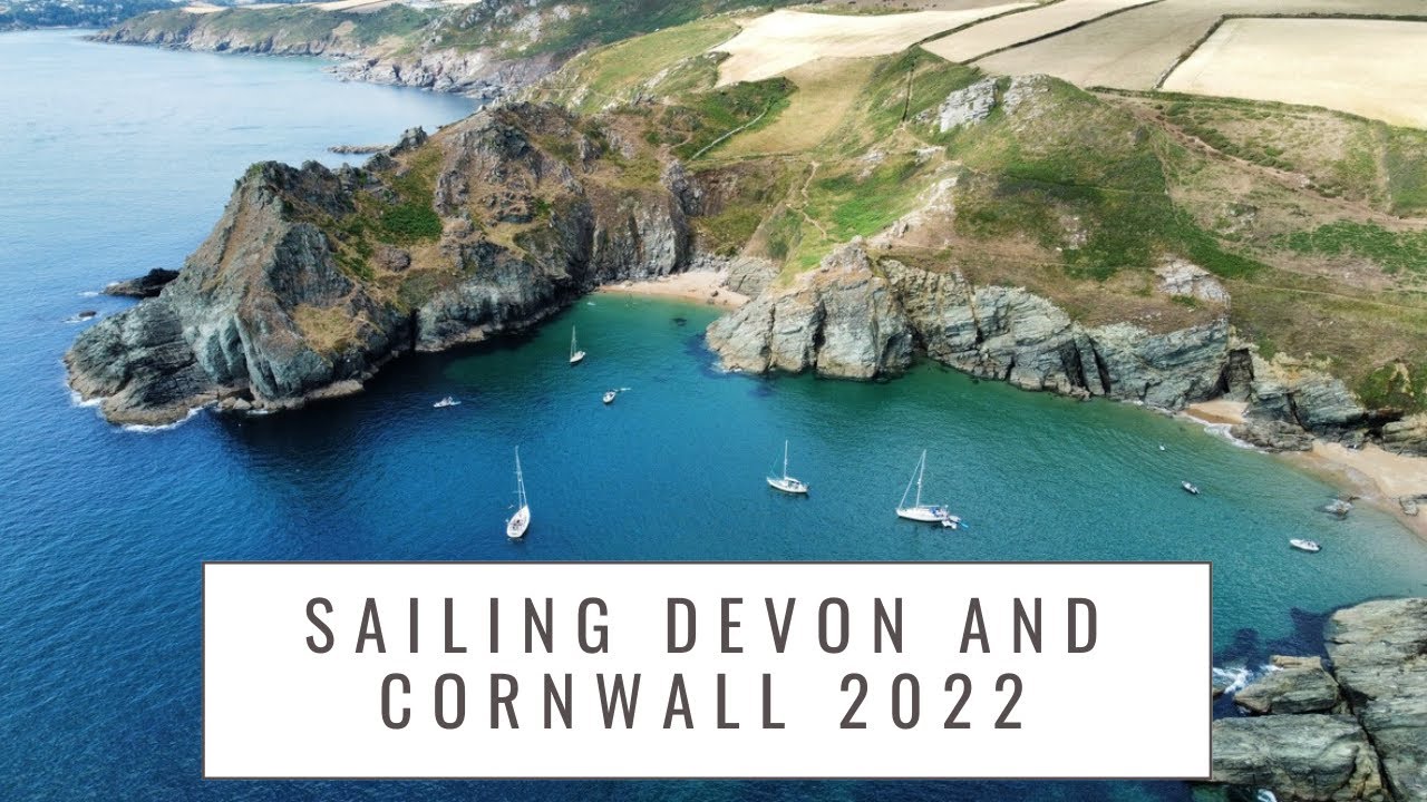 Sailing Devon and Cornwall STUNNING anchorages