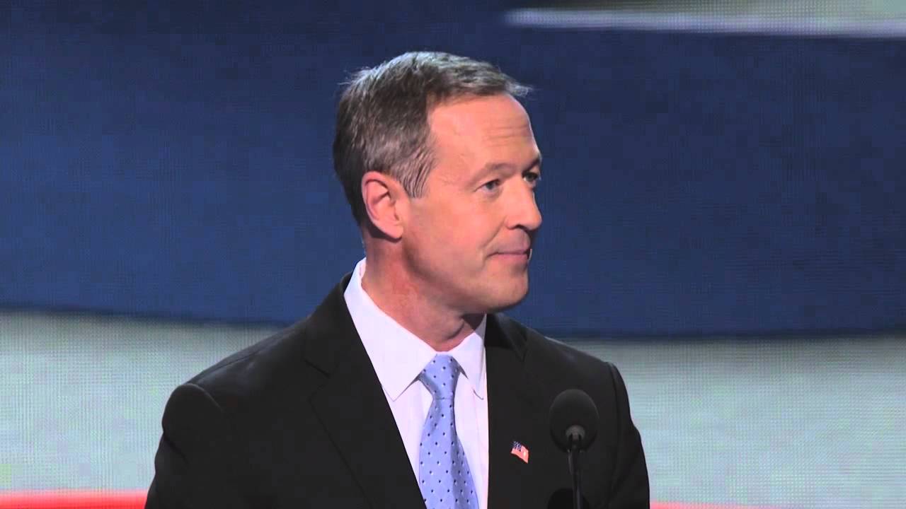 Kamala Harris and Martin O'Malley at the 2012 Democratic National Convention