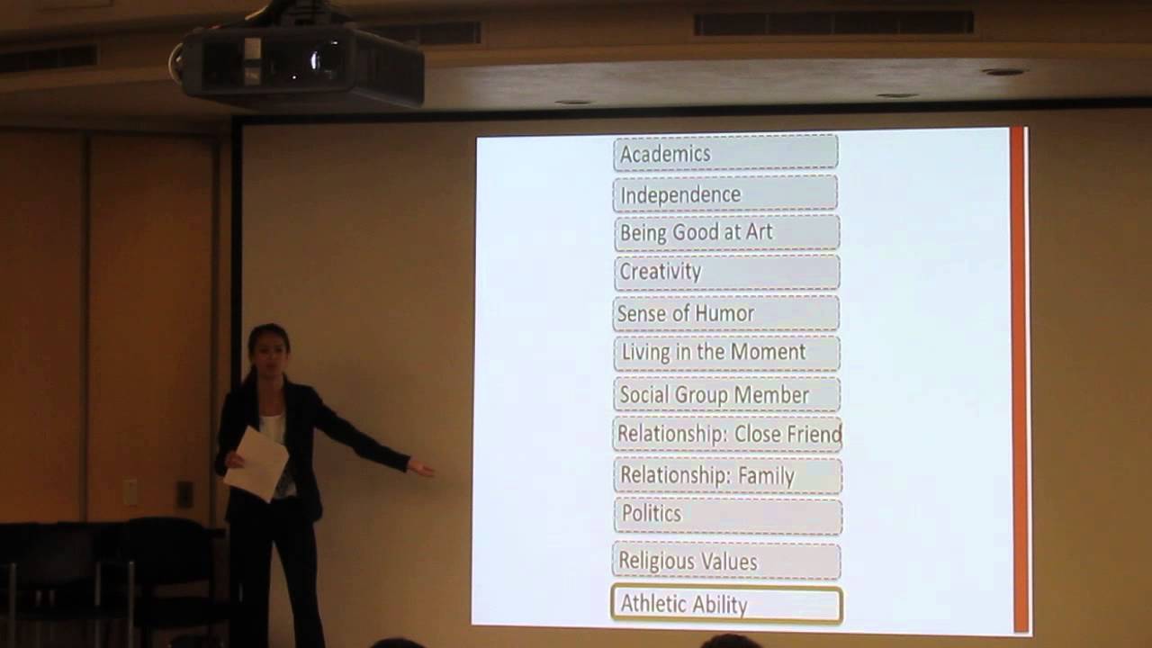 Honors Thesis Presentation - Stanford University, Department of Psychology