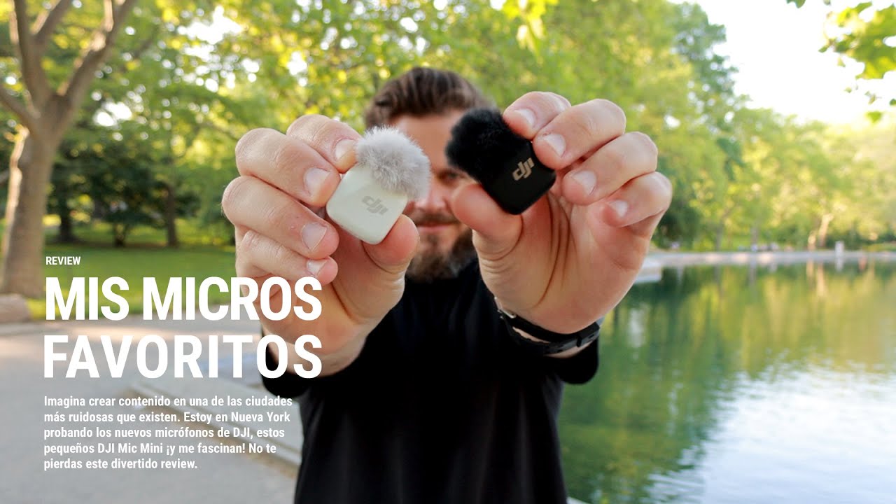 DJI Mic Mini los mejores micrófonos para viajar