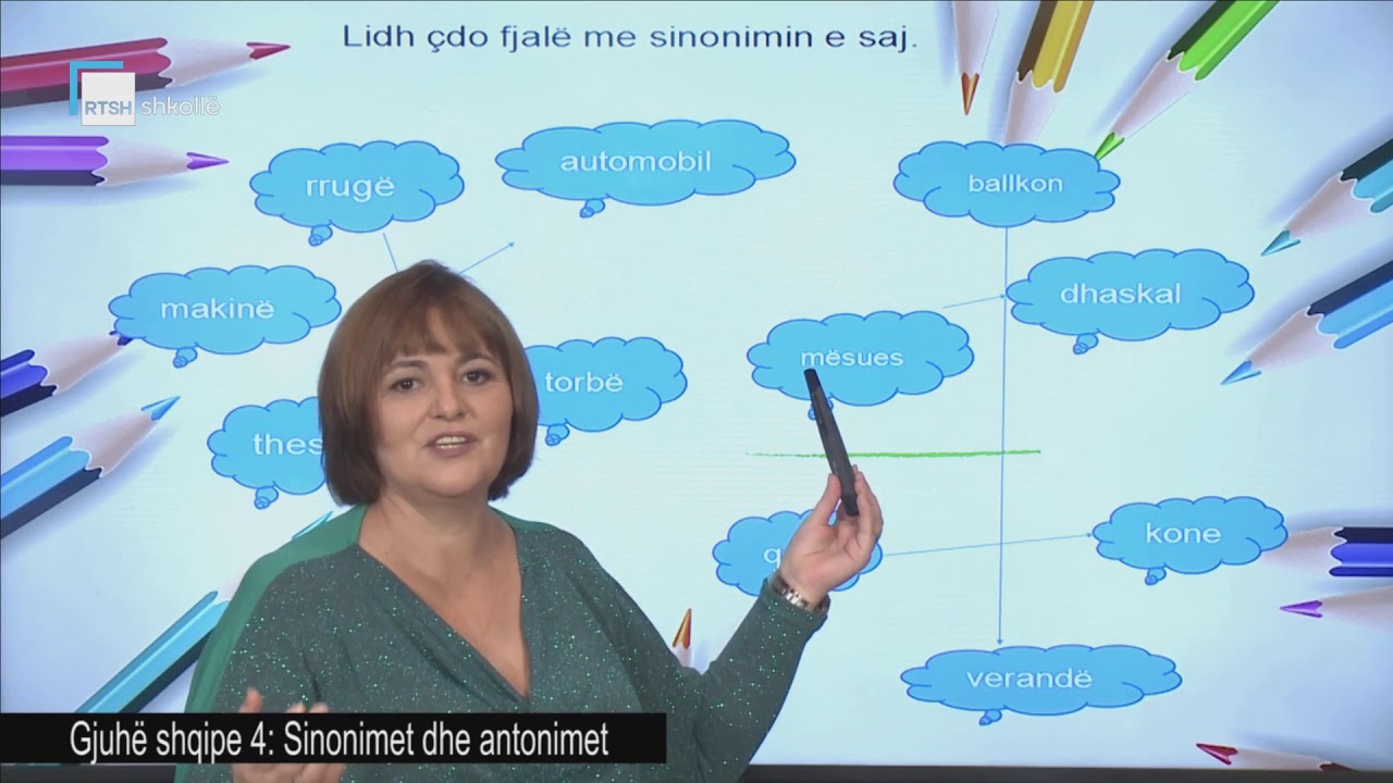 Gjuhë shqipe 4 - Sinonimet dhe antonimet