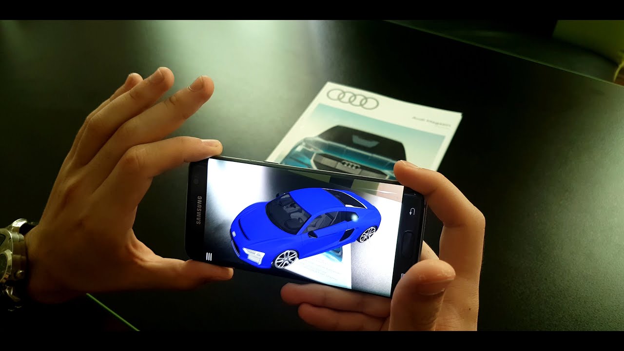 Audi Augmented Reality Interactive Magazine by ARLOOPA