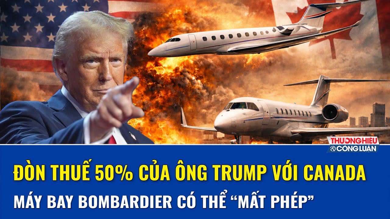 “Huỷ diệt bầu trời”: Ông Trump dọa “khai tử” máy bay Canada, áp thuế 50% nếu Gulfstream bị cấm