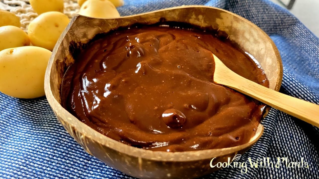 Low Fat Chocolate Pudding Using Potatoes?! WHAT????