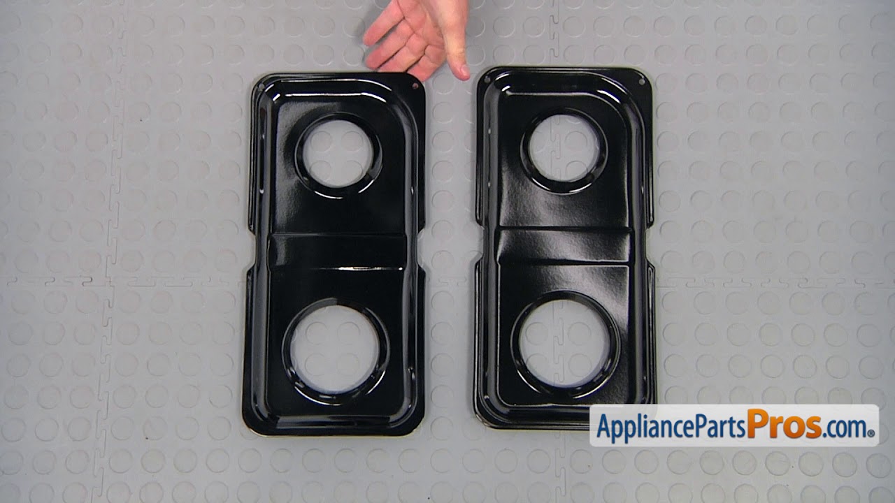 How To: GE Double Drip Pan WB34K10009
