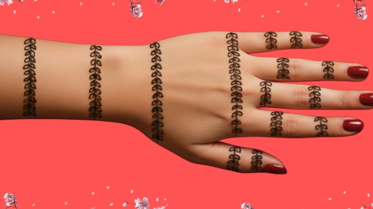 Trick Mehndi Designs For Hands | Hathon Ki Mehandi | Simple Mehndi Design | Mehandi Ka Design 