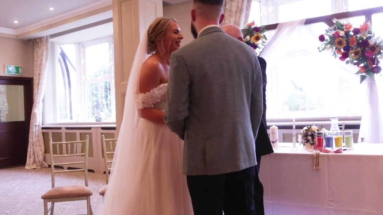 THE WEDDING OF JERRY AND LORETTA