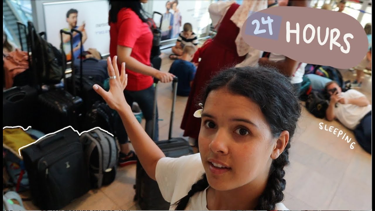 Spending 24 hours in airports