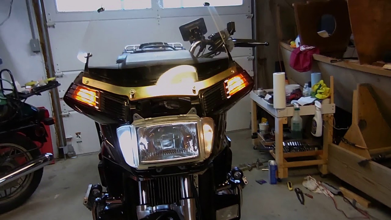 Part 2, 1987 GL1200 Aspencade LED Headlight Install