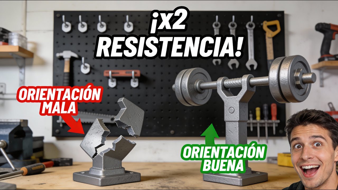 Mejorando un pegboard con impresión 3D y consejos para mejorar la resistencia de las piezas impresas