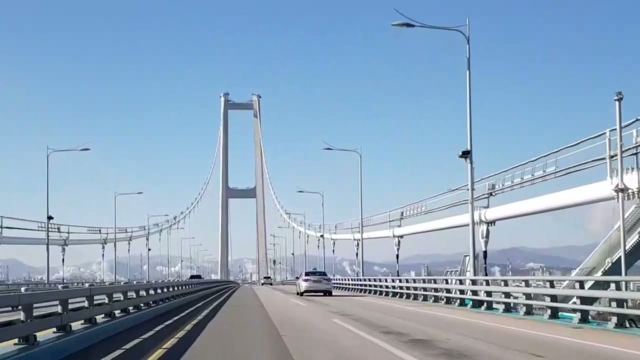 울산대교 주행영상2