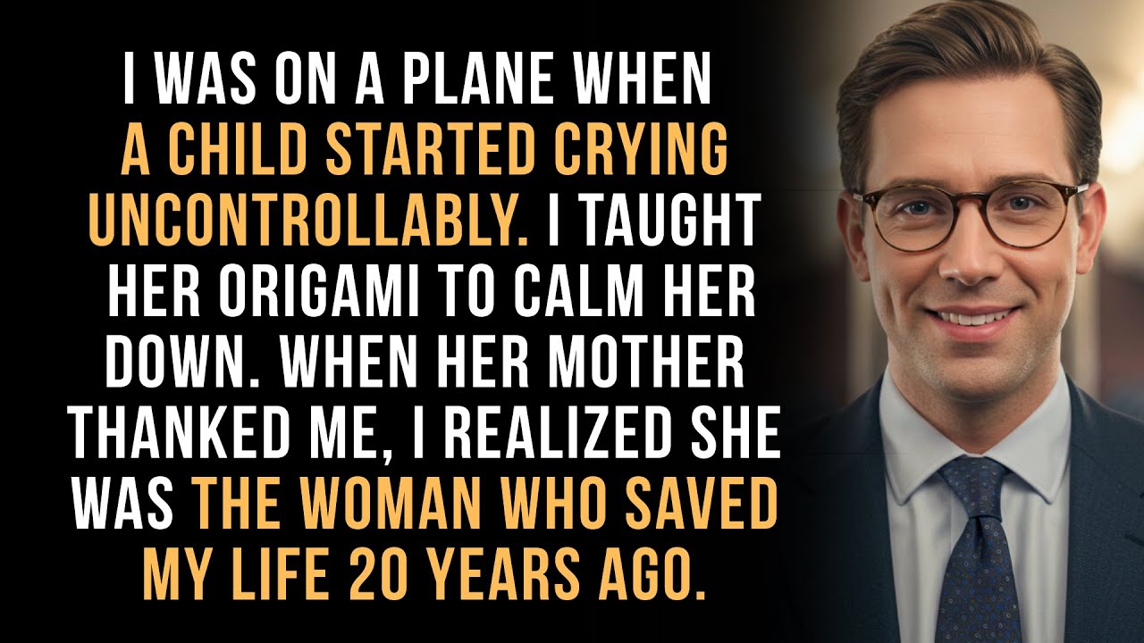I Taught Origami to a Crying Child on a Plane. Her Mother Was The Woman Who Saved My Life.