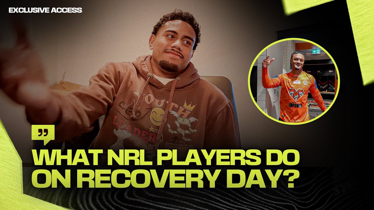 What NRL Players Do On Recovery Day? | Vlog 023