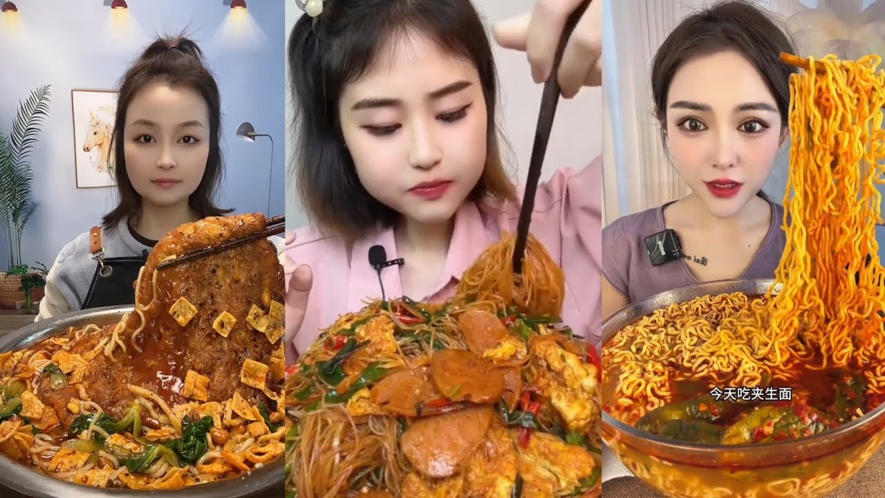 [ MUKBANG ASMR ] Ep 36 Massive Fire Noodles Challenge!! 🔥 | No Talking ASMR Eating Show 