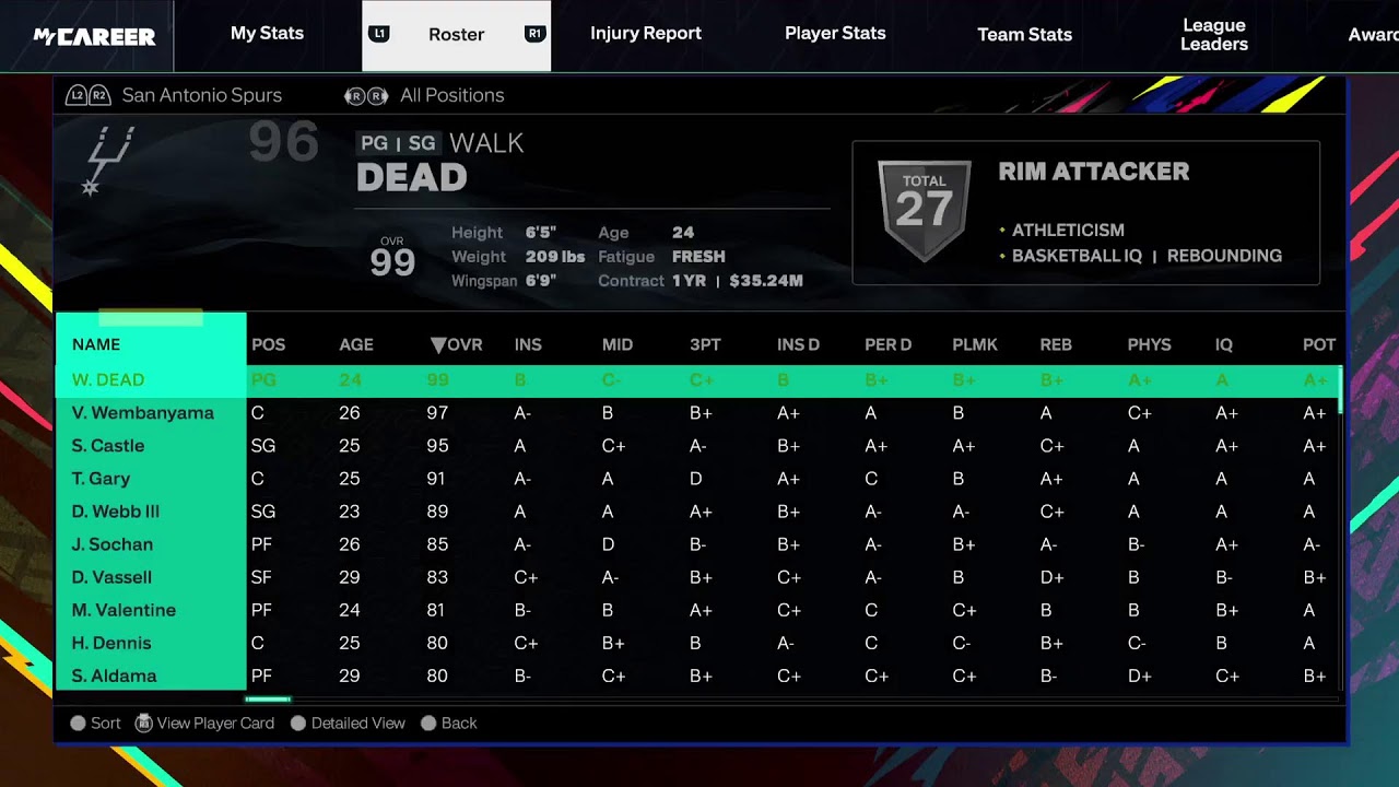 Live: NBA 2K25 MyCareer Pro 5th Season