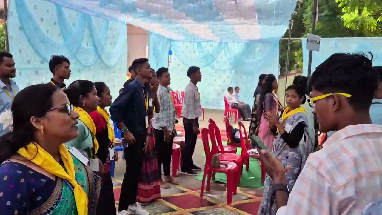 Rajgampur deanery yuth convention kansbhal parish injoy ..#virel #church #trending