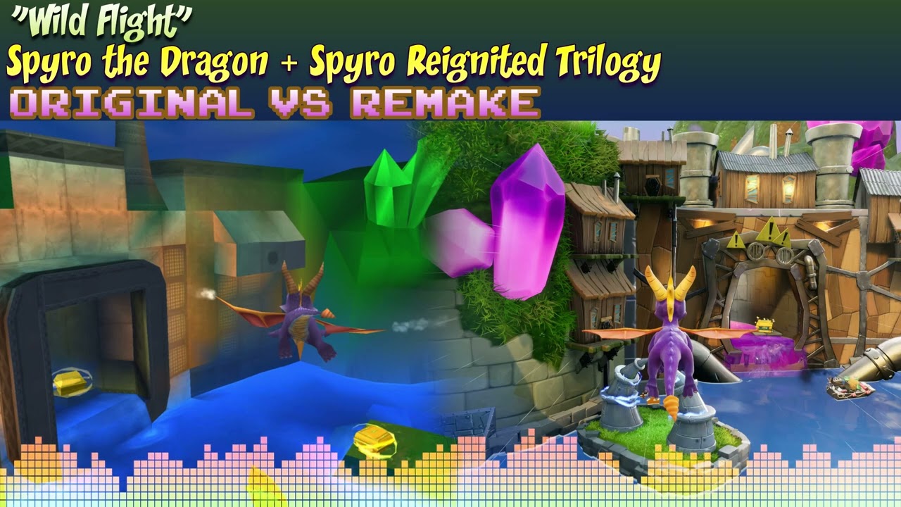 &spades; [Original + Reignited Trilogy] Spyro 1 MASHUP &mdash; Wild Flight