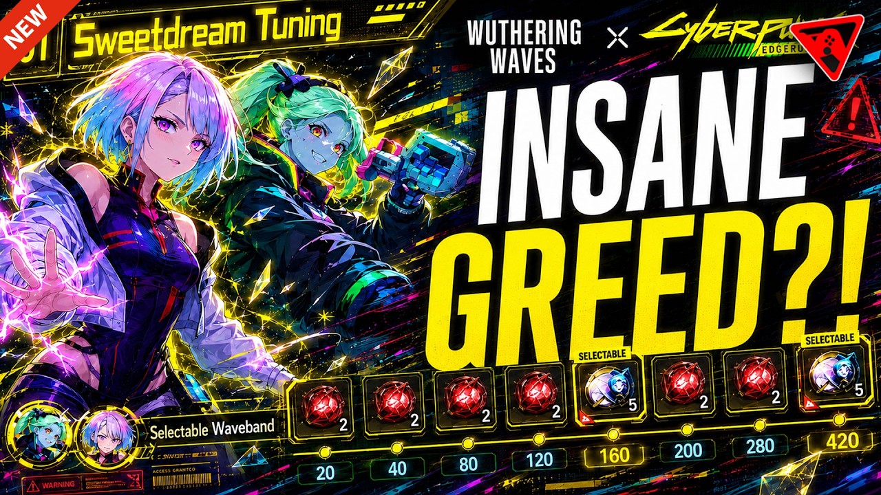 Lucy and Rebecca The Hidden Cost - The Math is Brutal #wutheringwaves WuWa 3.4 Cyberpunk Collab