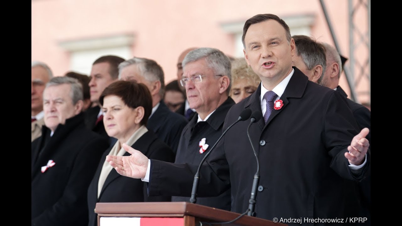 Wystąpienie Prezydenta RP z okazji Święta Narodowego 3 Maja na Placu Zamkowym
