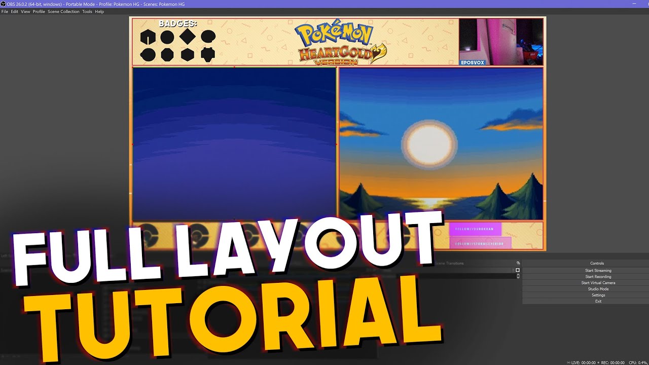 How to stream Pokemon Like a PRO: Complete Overlay Guide Made EASY!