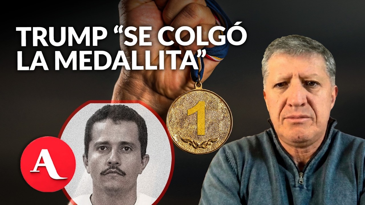 Trump 'se colgó la medallita' por operativo contra 'El Mencho', señala Esquivel