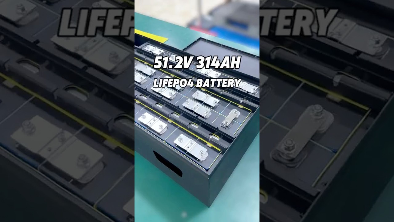 Akumulator LiFePO4 51,2 V 314 Ah DIY i oszczędność $$$#shorts