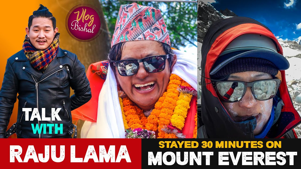 Raju Lama Crying 😭 Stayed 30 Minutes On Mt. Everest 😍 || Raju Returned After Climbing Mount Everest