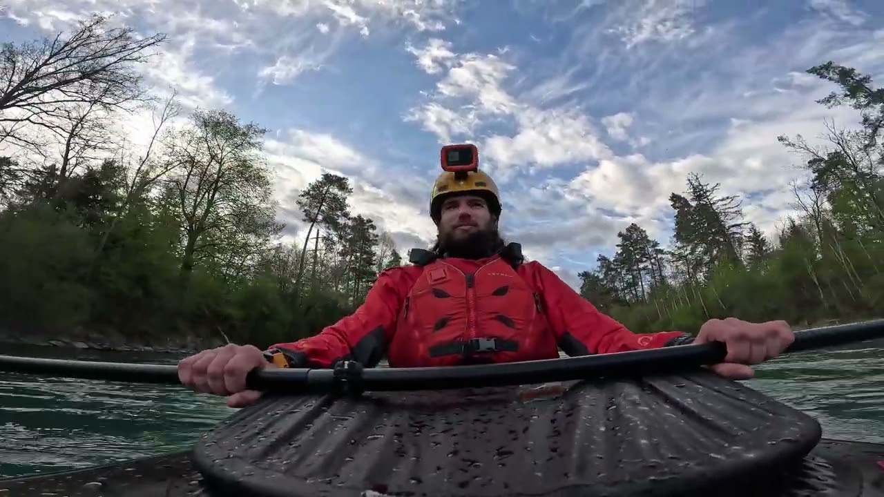 Packrafting the Berner Aare part 1