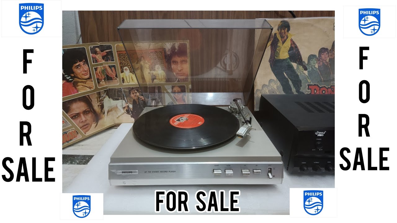 (9310741161) PHILIPS AF734 STEREO RECORD PLAYER #vintageresale #bollywood