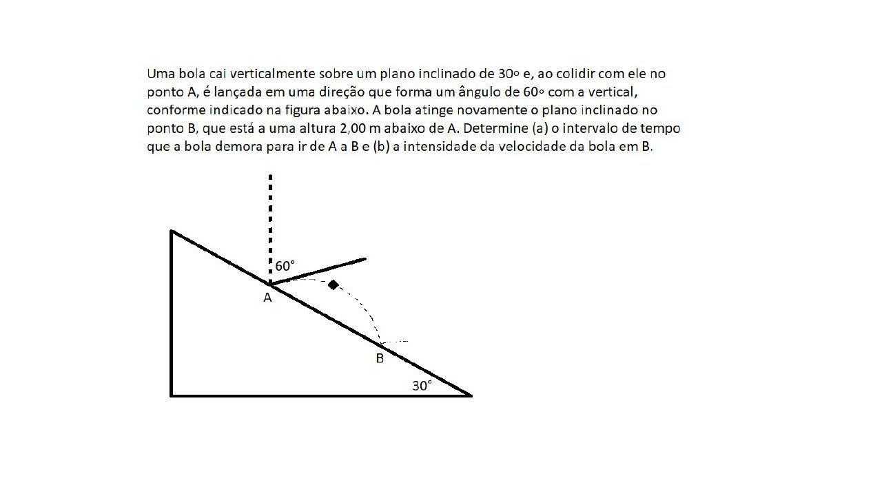 OBF 2019 - 3ª FASE - N. I Q. 3 - N.II Q. 6 - LANÇAMENTO OBLÍQUO E PLANO INCLINADO