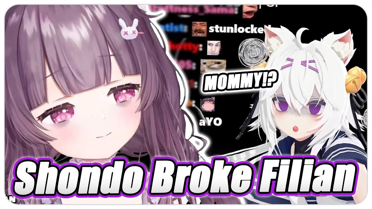 Shondo's MOMMY Voice Broke Filian