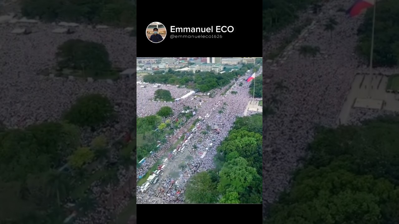 Today: September 21, 2025 Philippines rally and protest on Edsa shrine and Luneta park #edsashrine #