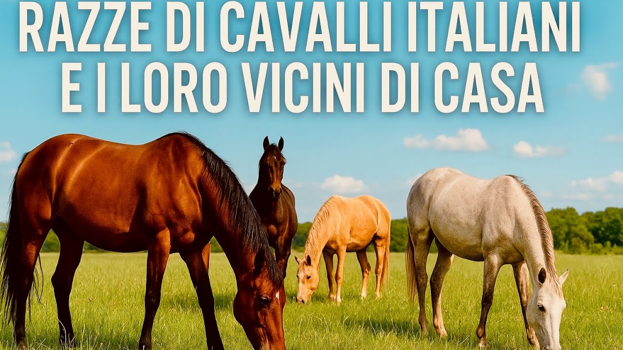 Razze di Cavalli Italiani e i loro 