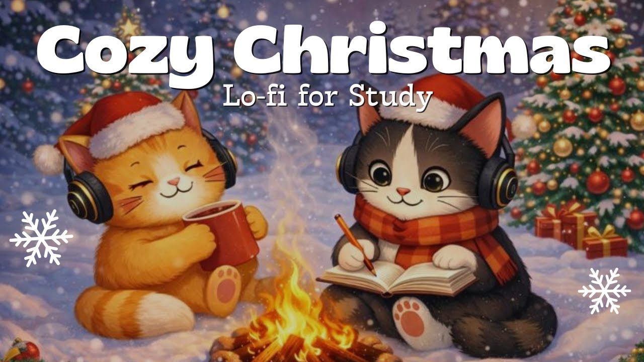 ✨Don’t stop when you’re tired. Stop when you’re done. 🎄 Cozy Christmas Lo-fi Jazz for Study & Relax