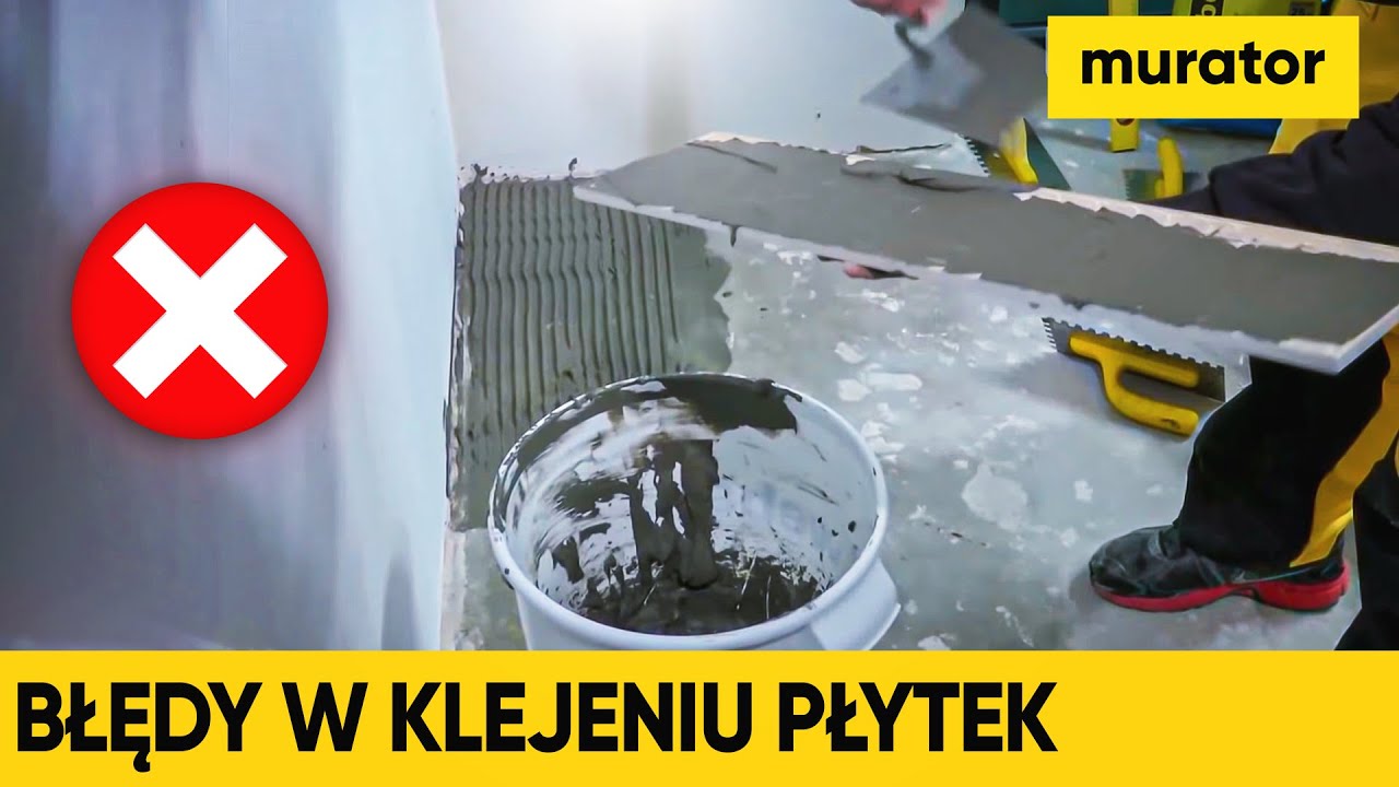 Błędy w klejeniu płytek. Jak możesz ich uniknąć?