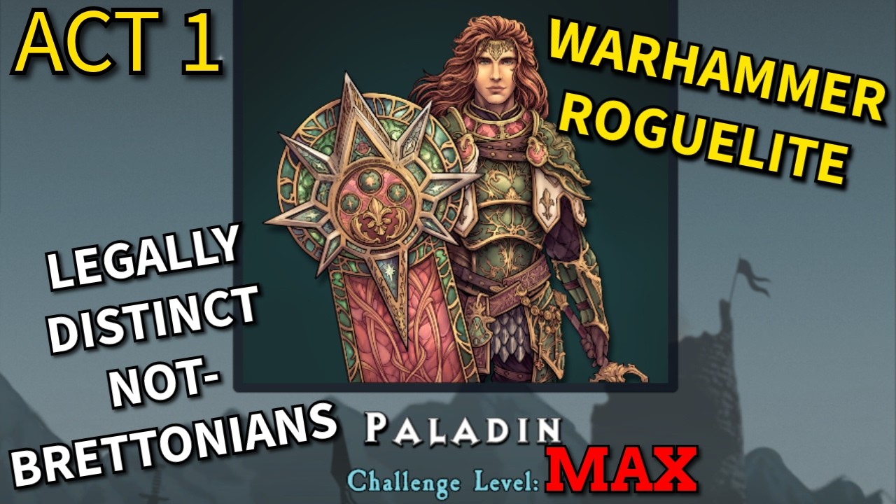 Warhammer+Roguelike=SOVL! Knights of Avalon campaign MAX difficulty. Part 1