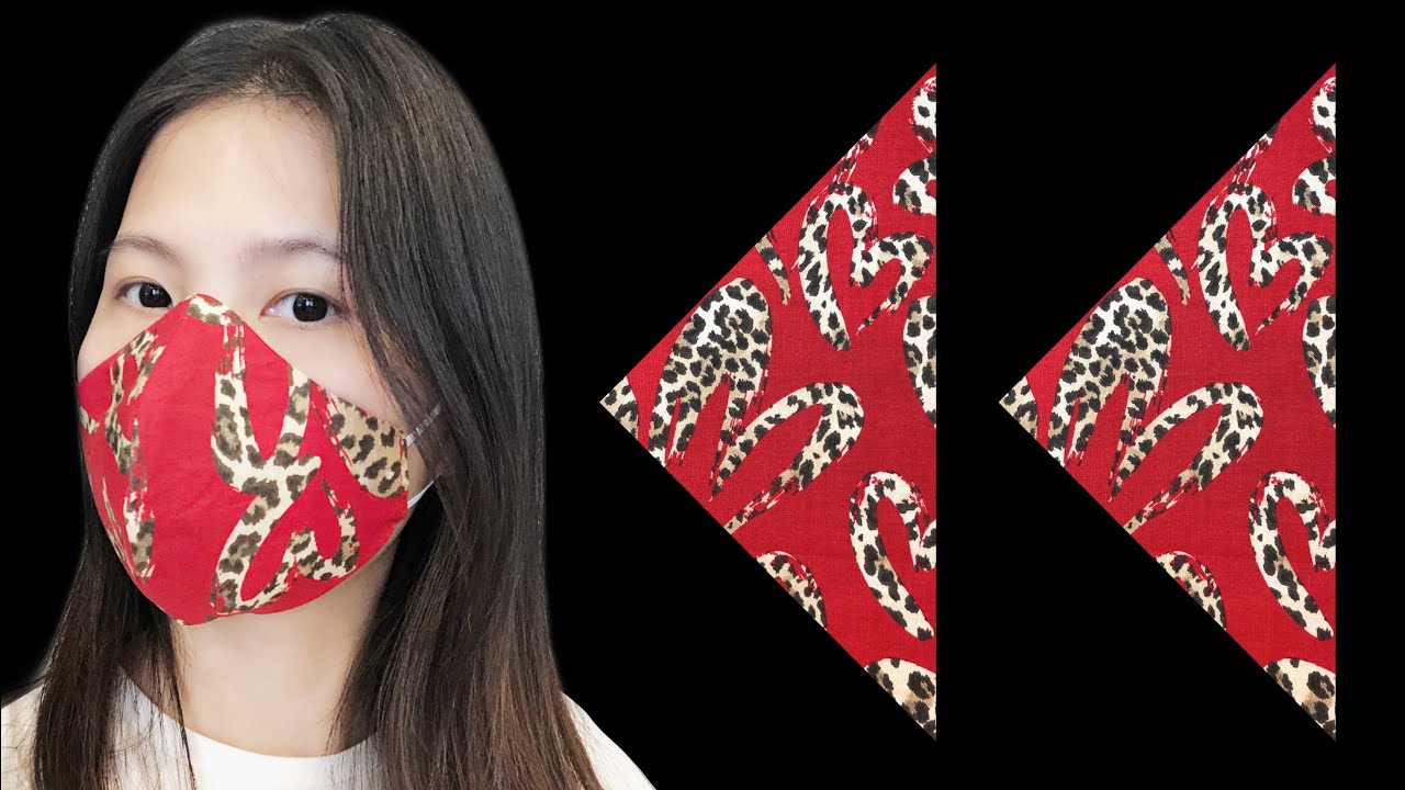 Новый узор 2021 🔥🔥🔥 БЫСТРО и ЛЕГКО Учебник по шитью маски для лица Дышащие маски своими руками