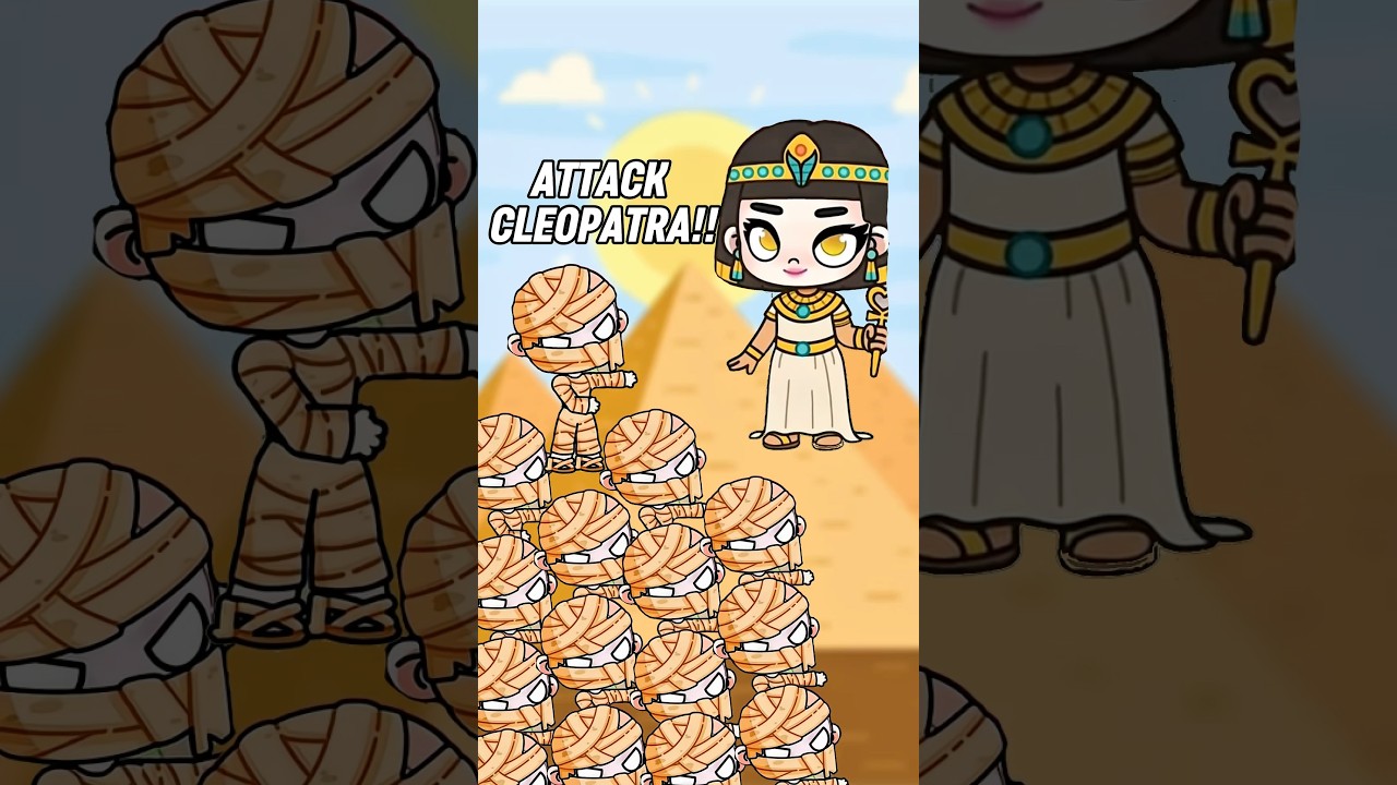 OMG😱 ATTACK CLEOPATRA!! 😱😱in Avatar world 🌎 pazu #avatarworld #pazu