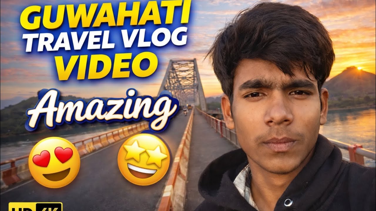 ASSAM GUWAHATI TRAVEL VLOG VIDEO 🤩 AMAZING 😍