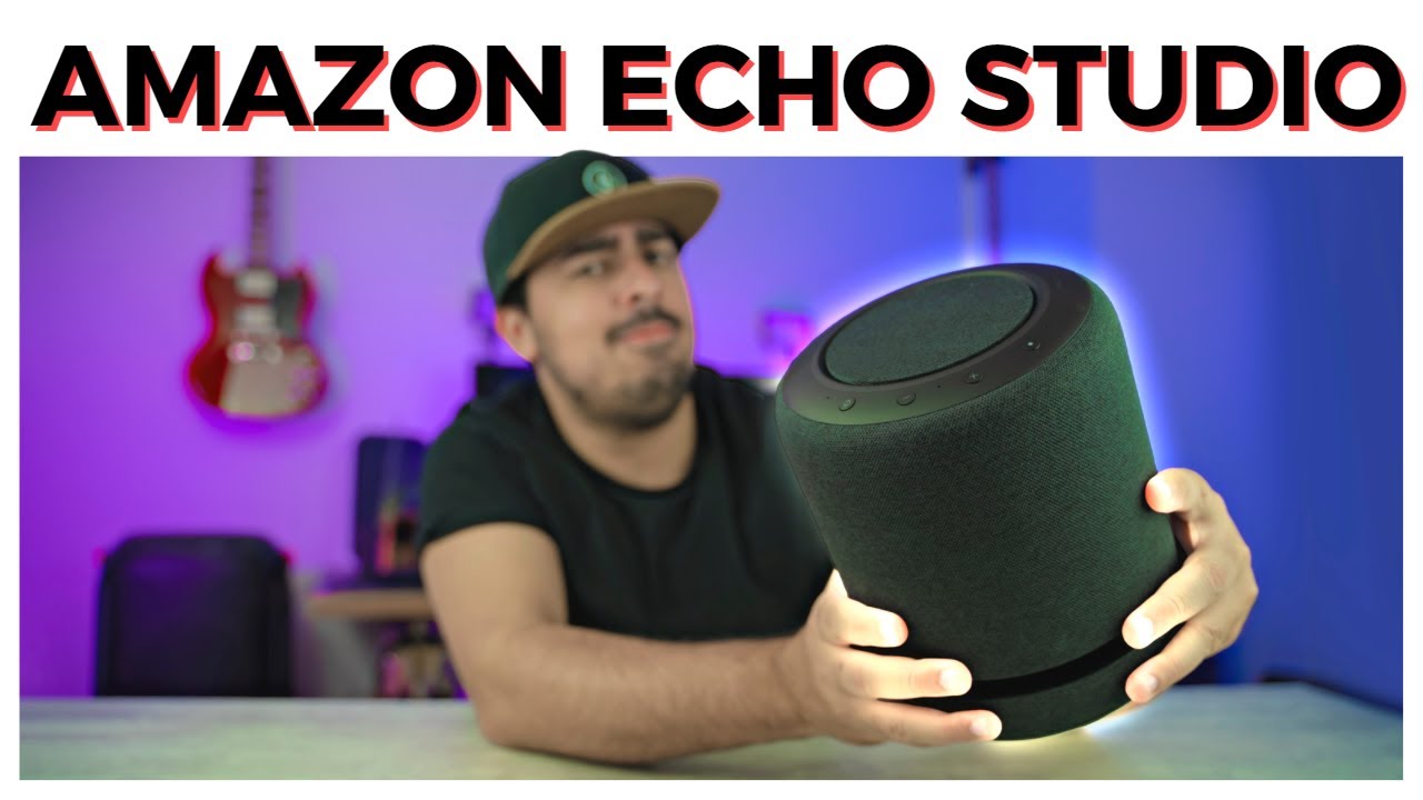 AMAZON ECHO STUDIO 2021 - N&Atilde;O &Eacute; UMA CAIXA DE SOM [Unboxing e Review COMPLETO]